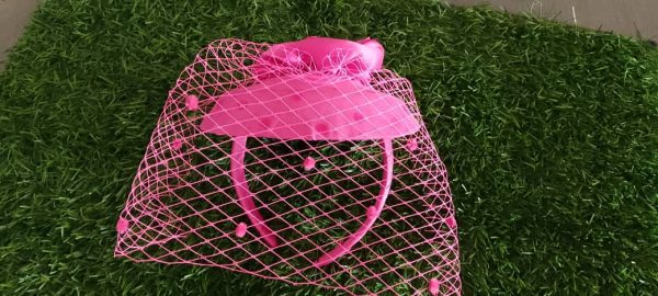 Elegant Pink Fascinator in Lagos
