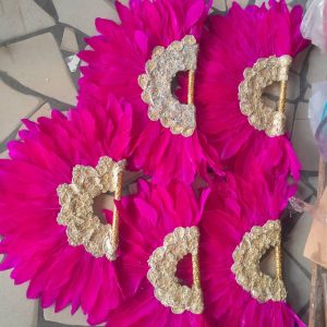 Luxury African Ladies Hand Fan in Lagos